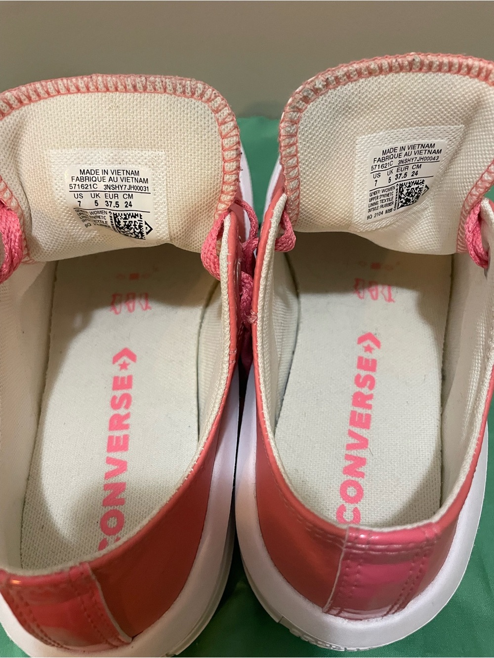 Converse Low Top Sneakers - Coral - Picture 4 of 6